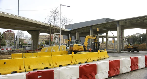 Desconstrução da estrada circular — Fotografia de Stock