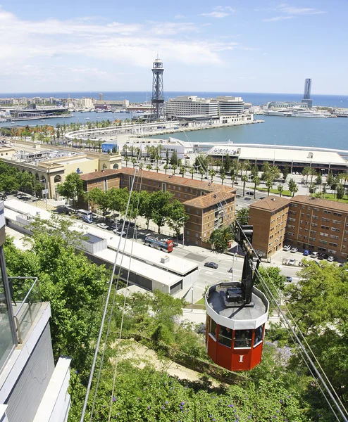 Blick auf die spanische Stadt — Stockfoto