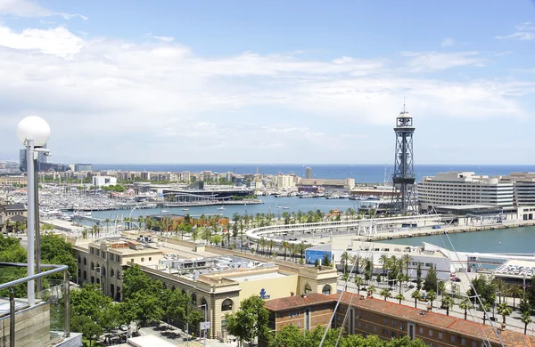 Uitzicht over de Spaanse stad — Stockfoto
