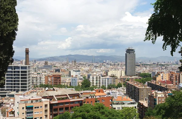 Beskåda av den spanska staden — Stockfoto