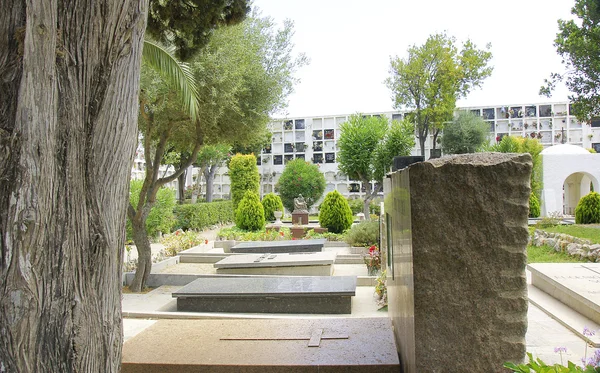 Cementerio en España — Foto de Stock