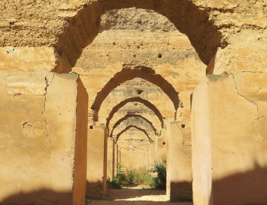 tipik ark Fas mimarisinin