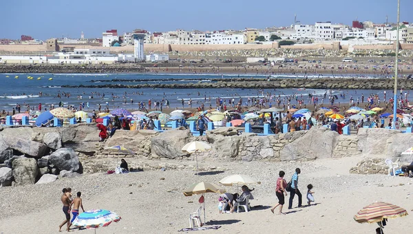 Playa en Rabat — Foto de Stock