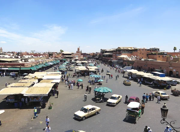 Torget i marrakech — Stockfoto