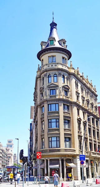Pelayo Caddesi Barselona Katalunya Spanya Avrupa — Stok fotoğraf