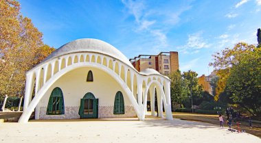 Tarrasa, Barselona, Katalunya, İspanya ve Avrupa 'daki bahçeler ve Masa Freixa