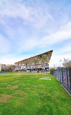 Barcelona, Katalunya, İspanya ve Avrupa 'daki Yeni Büyüler veya Fira de Bellcaire Manzarası