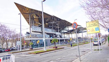 Barcelona, Katalunya, İspanya ve Avrupa 'daki Yeni Büyüler veya Fira de Bellcaire Manzarası