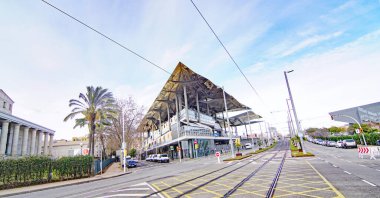 Barcelona, Katalunya, İspanya ve Avrupa 'daki Yeni Büyüler veya Fira de Bellcaire Manzarası