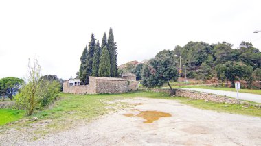 Santa Cecilia ve Granera Mezarlığı, Castelltersol, Barcelona, Katalunya, İspanya, Avrupa