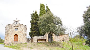 Santa Cecilia ve Granera Mezarlığı, Castelltersol, Barcelona, Katalunya, İspanya, Avrupa