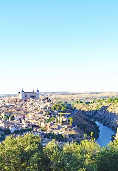 Vista Toledo Castilla Mancha España Europa — Foto de Stock