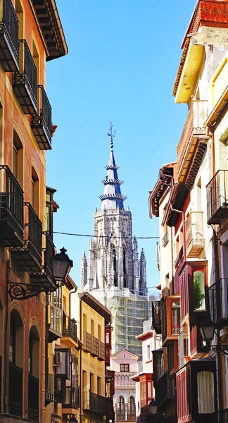 Widok Toledo Kastylia Mancha Hiszpania Europa — Zdjęcie stockowe