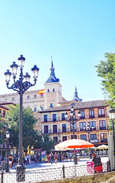 Pohled Toledo Castilla Mancha Španělsko Evropa — Stock fotografie