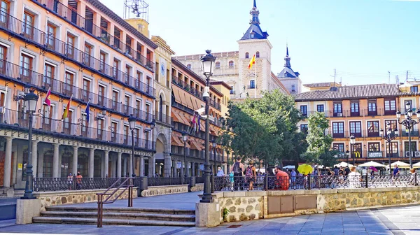 Widok Toledo Kastylia Mancha Hiszpania Europa — Zdjęcie stockowe