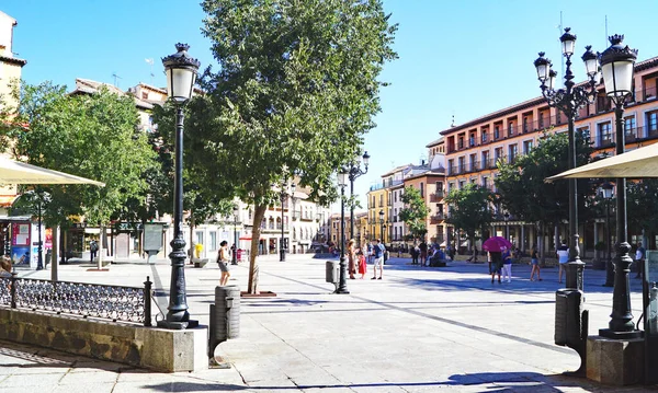 Zicht Toledo Castilla Mancha Spanje Europa — Stockfoto