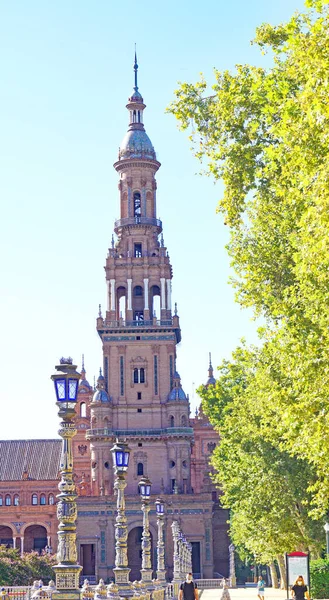 Blick Auf Sevilla Andalusien Spanien Europa — Stockfoto