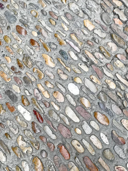 Arkaplan ve dokular için parke taşı zeminli yol