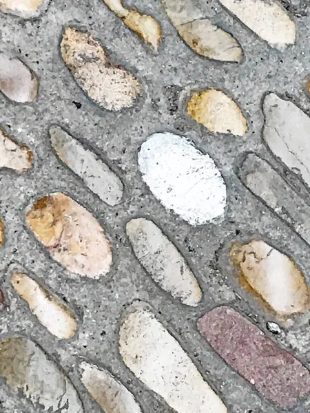 Path Cobblestone Floor Backgrounds Textures — Stock Photo, Image