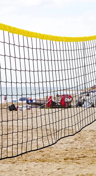 Panoramatický Výhled Pláž Promenádu Altafulla Tarragona Catalunya Španělsko Evropa — Stock fotografie