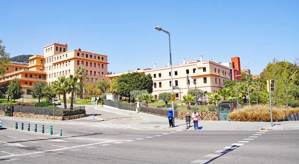 Panoramic Vall Hebrn Sanitary Facilities Barcelona Catalunya Spain Europe — Fotografia de Stock