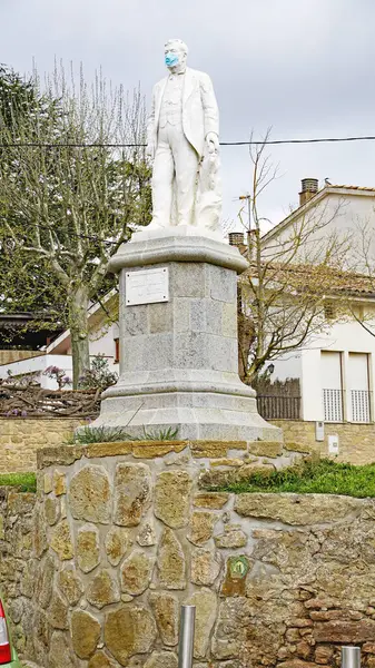 Verlaten Gereedschap Een Bouwplaats Castelltersol Barcelona Catalunya Spanje Europa — Stockfoto