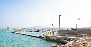 L 'Estartit Limanı, (Lestartit), Costa Brava, Girona, Catalunya, İspanya, Avrupa