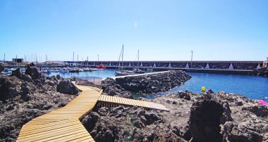La Restinga Limanı, El Hierro, Santa Cruz de Tenerife, Kanarya Adaları, İspanya, Avrupa