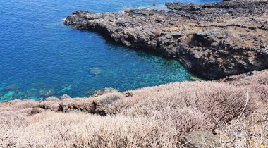 Tamaduste doğal havuzları, El Hierro, Kanarya Adaları, İspanya, Avrupa, 