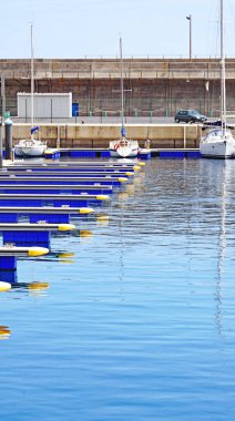 El Hierro 'daki La Estaca Limanı, Kanarya Adaları, İspanya, Avrupa,