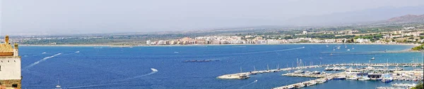 Panoramic Roses Girona Catalunya Spain Europe — стокове фото