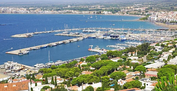 Rosenpanorama Girona Katalonien Spanien Europa — Stockfoto