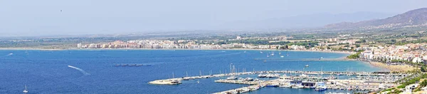 Girona Katalunya Spanya Avrupa Gül Panoramisi — Stok fotoğraf