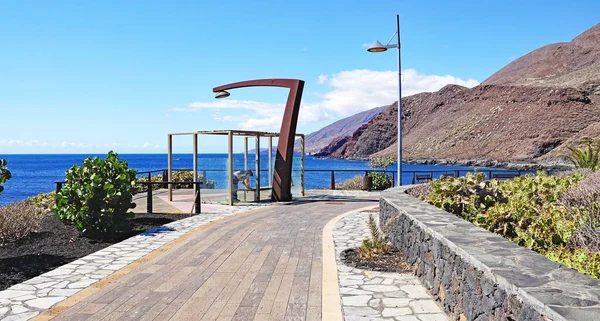 Caleta Valverde Hierro Santa Cruz Tenerife Kanári Szigetek Spanyolország Európa — Stock Fotó