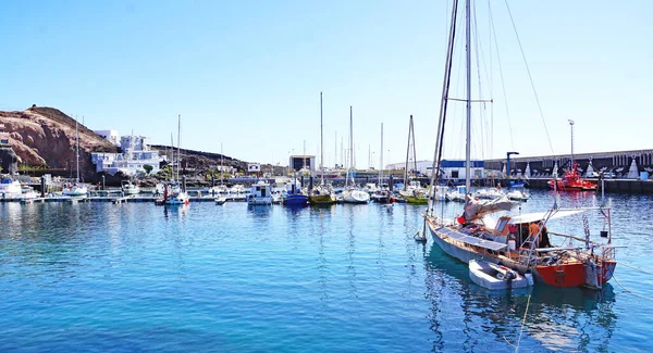 Hamn Och Strand Restinga Hierro Santa Cruz Tenerife Kanarieöarna Spanien — Stockfoto