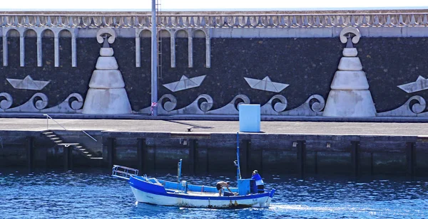 Haven Strand Van Restinga Hierro Santa Cruz Tenerife Canarische Eilanden — Stockfoto