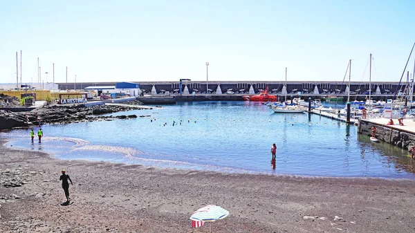 Porto Spiaggia Restinga Hierro Santa Cruz Tenerife Isole Canarie Spagna — Foto Stock