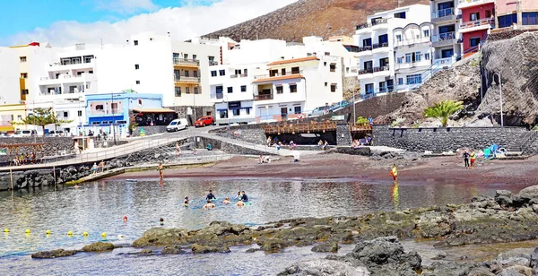 Port Plage Restinga Hierro Santa Cruz Tenerife Îles Canaries Espagne — Photo