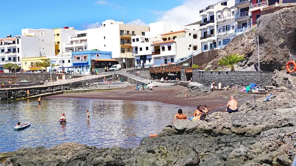 Hamn Och Strand Restinga Hierro Santa Cruz Tenerife Kanarieöarna Spanien — Stockfoto