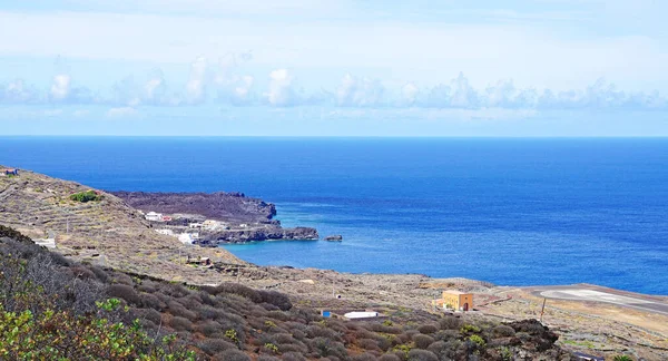 Природные Бассейны Tamaduste Hierro Канарские Острова Испания Европа — стоковое фото