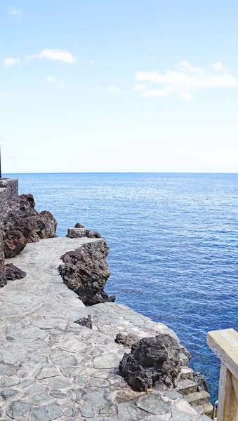 Природні Басейни Тамадусте Ель Гієрро Канарські Острови Іспанія Європа — стокове фото
