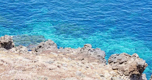 Природные Бассейны Tamaduste Hierro Канарские Острова Испания Европа — стоковое фото