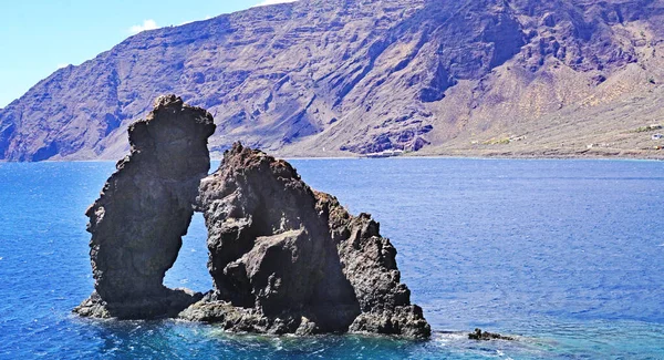 Landschaft Der Insel Hierro Kanarische Inseln Spanien Europa — Stockfoto