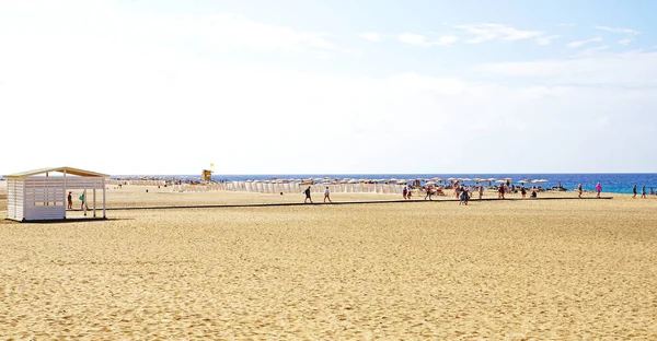 Morro Jable Beach Jandia Fuerteventura Las Palmas Canary Islands スペイン — ストック写真