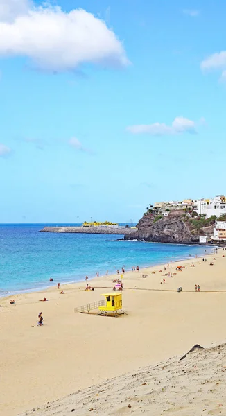 Plaża Morro Jable Jandii Fuerteventura Las Palmas Wyspy Kanaryjskie Hiszpania — Zdjęcie stockowe