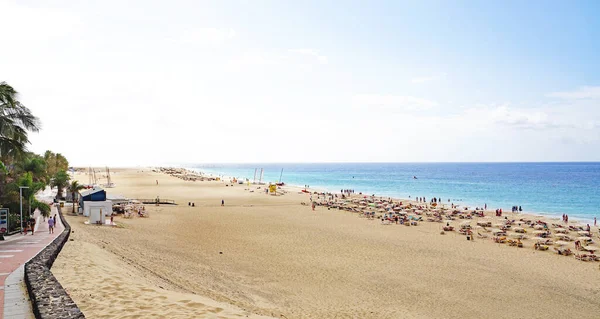 Morro Jable Beach Jandia Fuerteventura Las Palmas Isole Canarie Spagna — Foto Stock