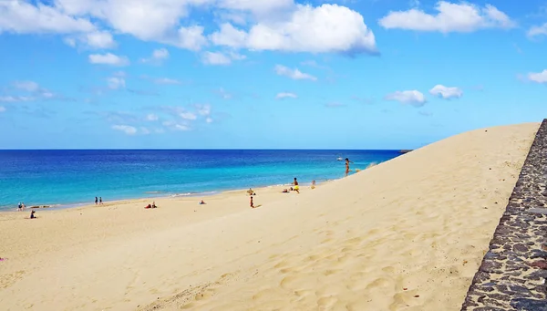 Morro Jable Strand Jandia Fuerteventura Las Palmas Kanarische Inseln Spanien — Stockfoto