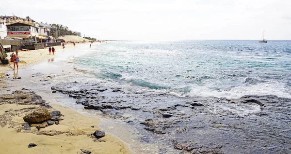 Morro Jable Strand Jandia Fuerteventura Las Palmas Kanarische Inseln Spanien — Stockfoto