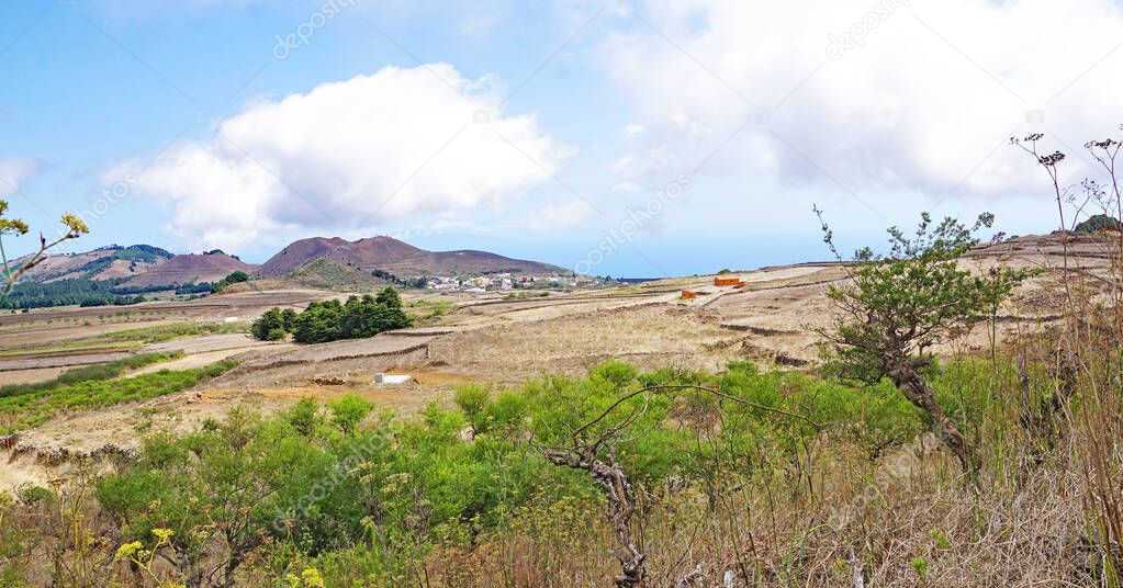 Landscape of El Hierro Island, Canary Islands, Spain, Europe