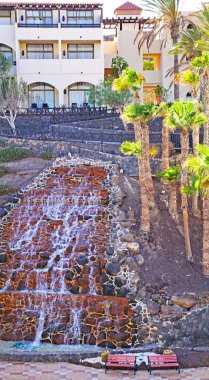 Otel kompleksi, Janda, Fuerteventura, Las Palmas, Kanarya Adaları, İspanya, Avrupa